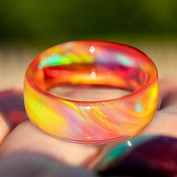 Regenbogenring orange