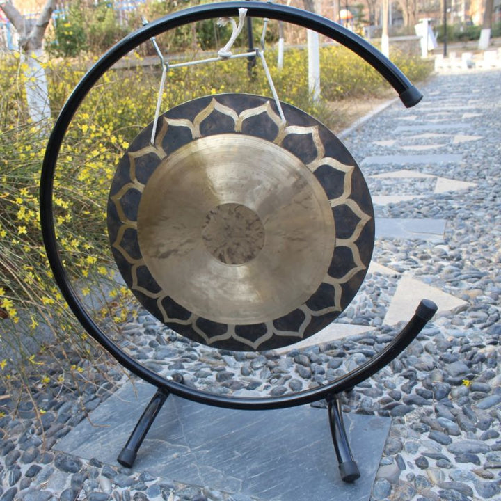 Tibetischer Gong Lotusblüte