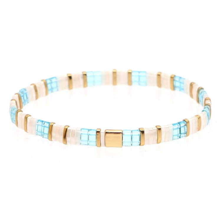 Bracelet d’été en perles de verre du japon - Argentine
