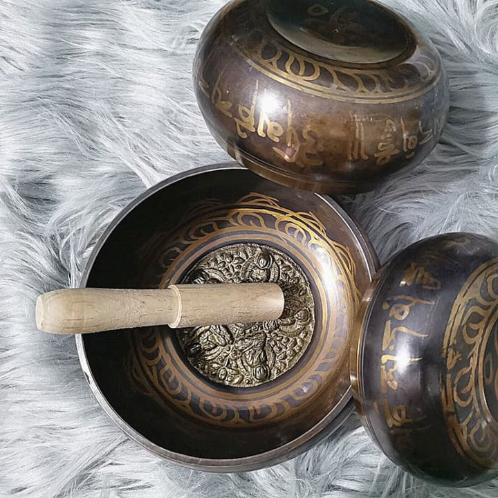 Grand Bol chantant tibétain - Design claire