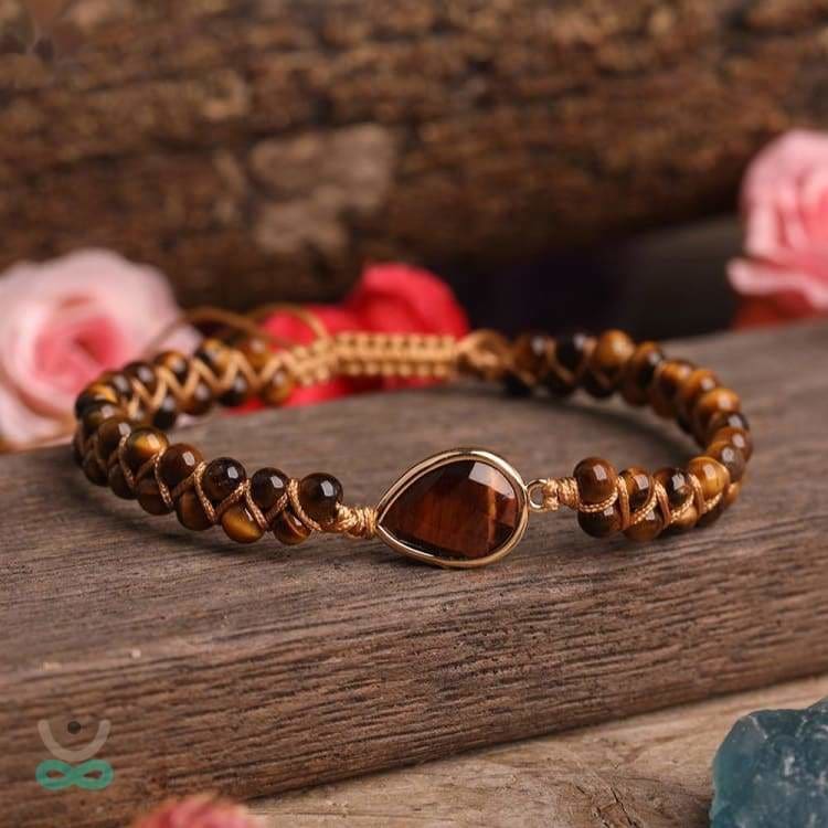 Tigerauge Liebe der Erde-Armband - Armband