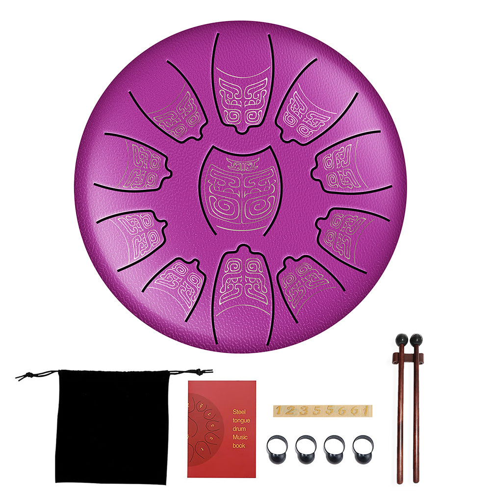 Tongue drum violett