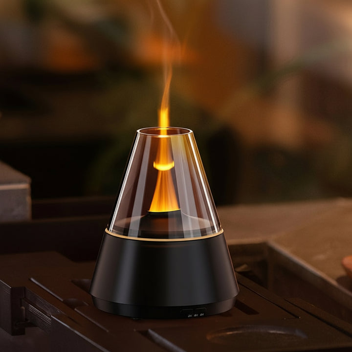 Zen Flame Diffusor – Aromatherapie für Ruhe, Schlaf & innere Balance