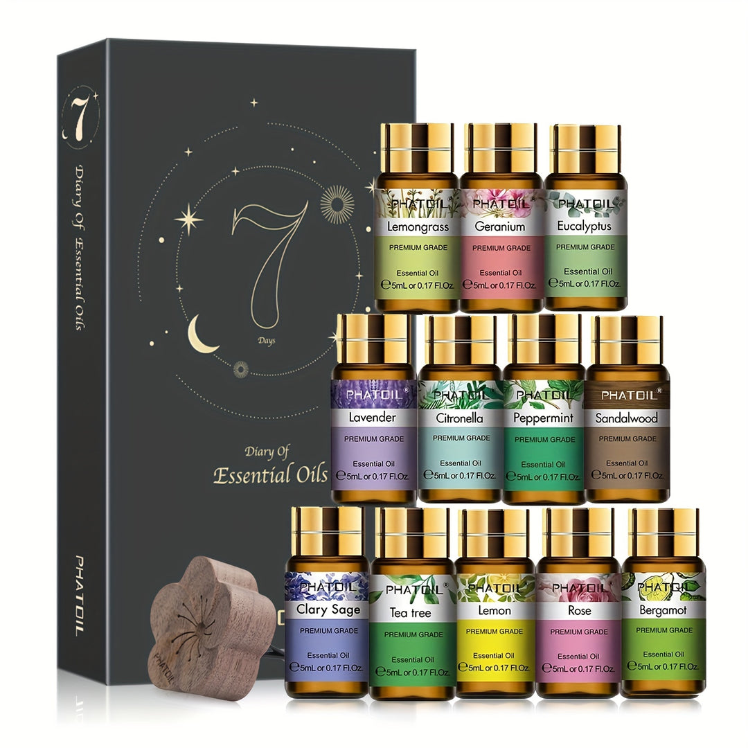 ZEN ESSENCE SET – 12 Ätherische Öle Starter Set (12 x 5ml)