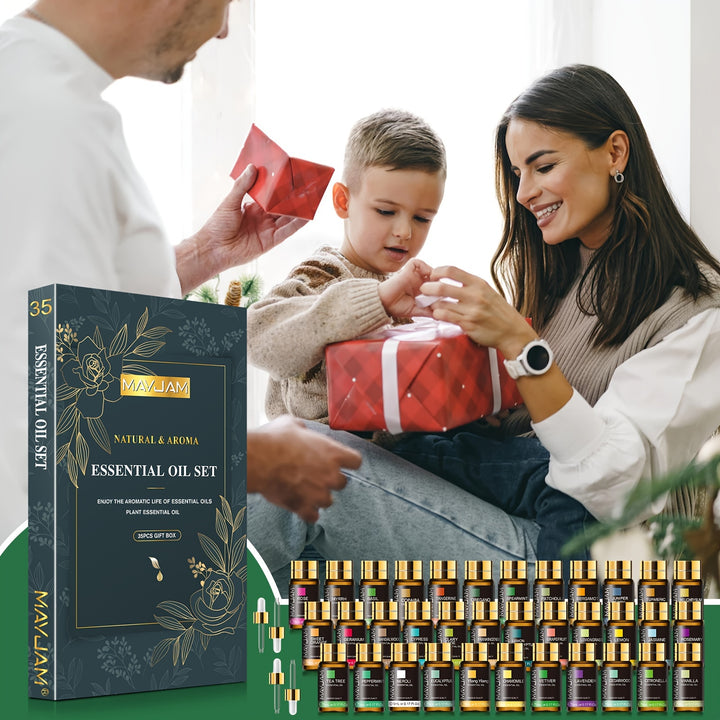 Zen Essenzen – Komplettes Ätherische Öle Set (35 × 5 ml)