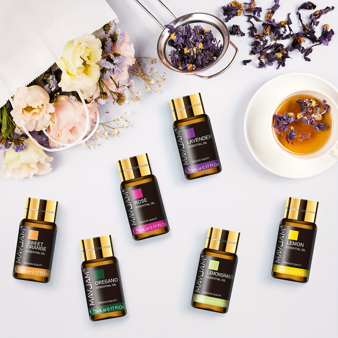 Zen Essenzen – Komplettes Ätherische Öle Set (35 × 5 ml)