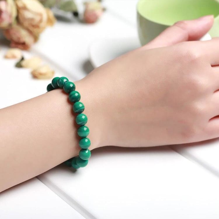 Armband Positivität in Malachit - Armband