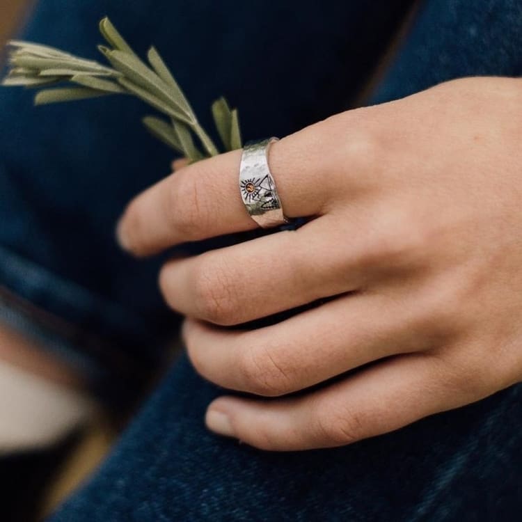 Bague de l’Aube Inspiration de la Nature