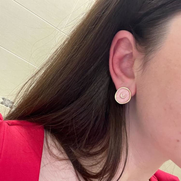 Boucles d’oreilles astrales vintage