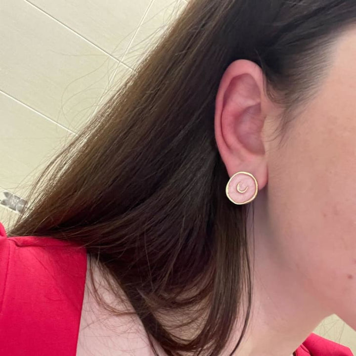 Boucles d’oreilles astrales vintage