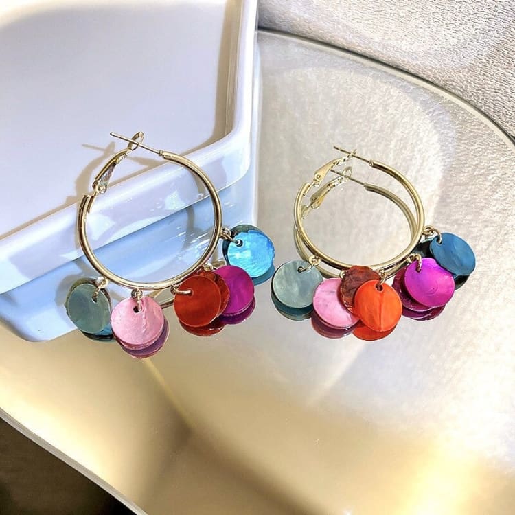 Boucles d’oreilles bohémiennes