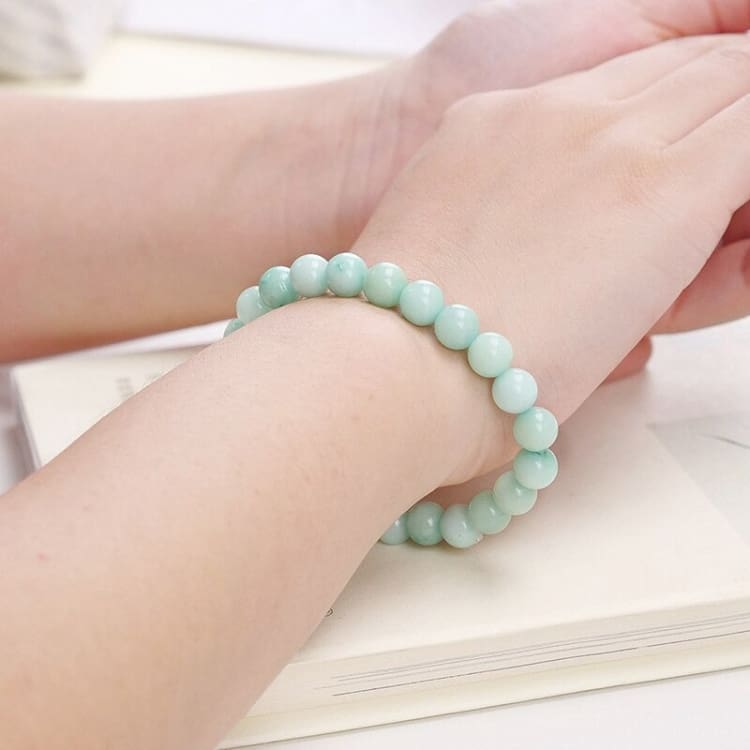 Bracelet en Calcédoine Bleue - Bracelet