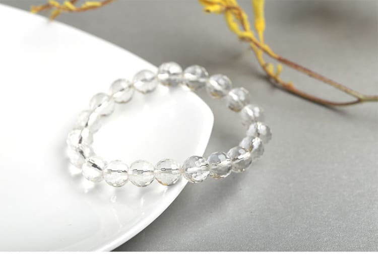 Bracelet en Cristal de Roche - Bracelet