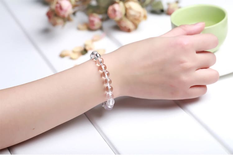 Bracelet en Cristal de Roche - Bracelet