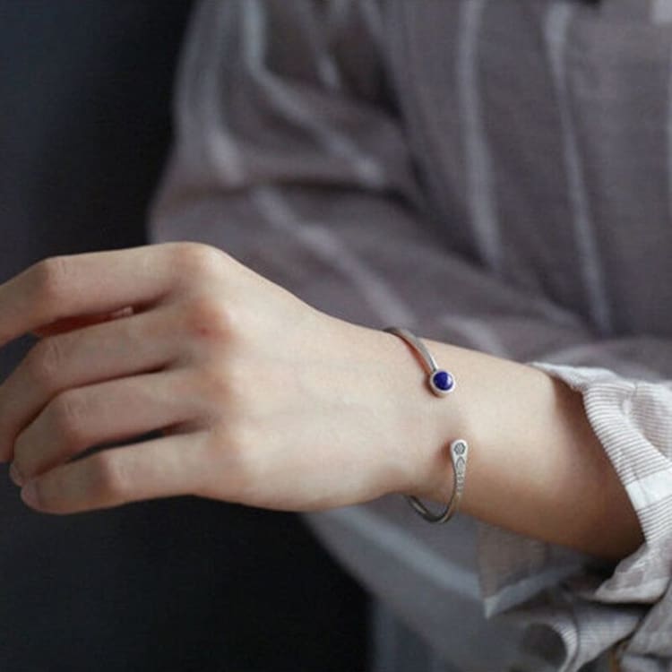 Bracelet Sérénité ouvert en Argent Sterling 925