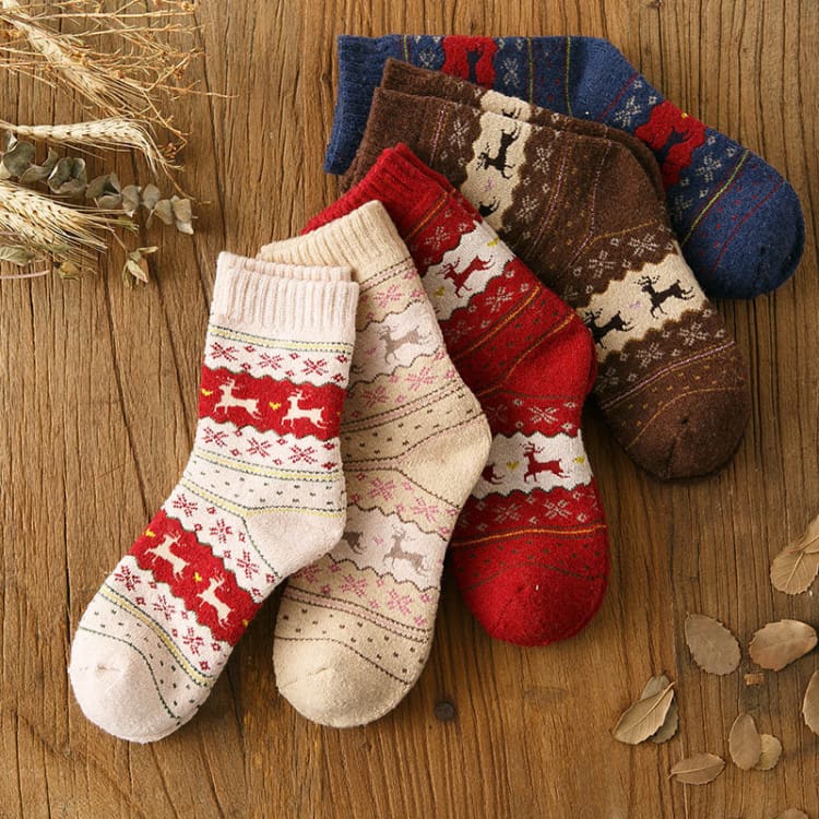 Chaussettes de Noël en coton - Décoration