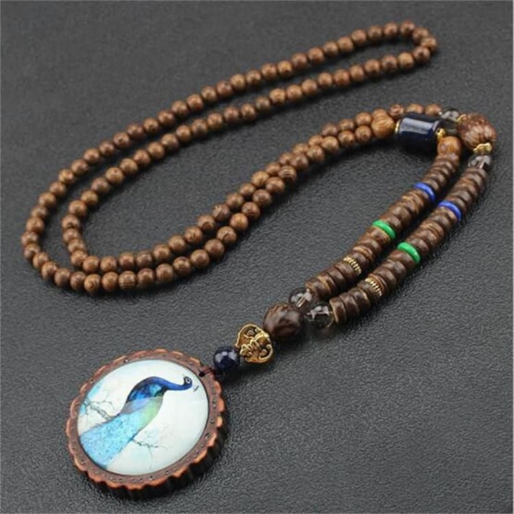 Collier vintage - Paon
