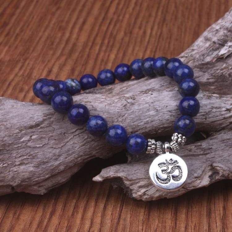 Lapislazuli-Armband für Selbstvertrauen - OM - Armband