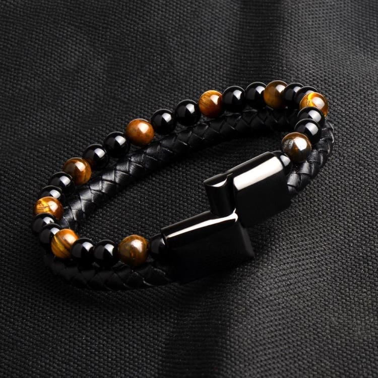 Modisches armband für den mann aus naturstein - bracelet