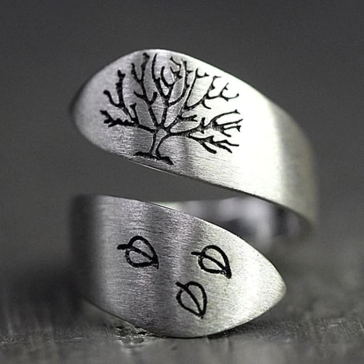 Natur-Inspirationsring - Baum des Lebens - Ring