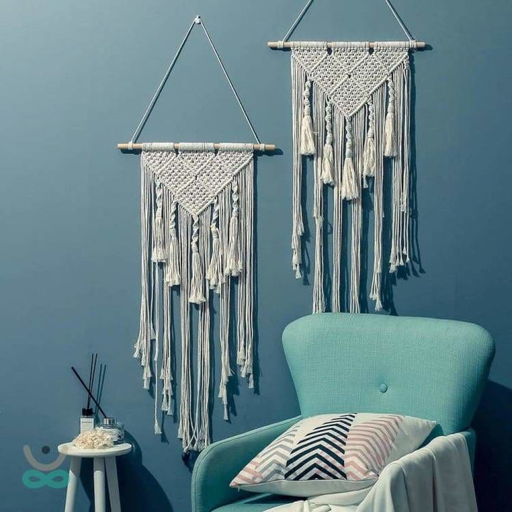 Nordisch inspirierter Traumfänger - Groß (107cm) 1 Stück - Dekoration