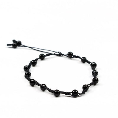 Obsidian-Knöchelarmband - Armband