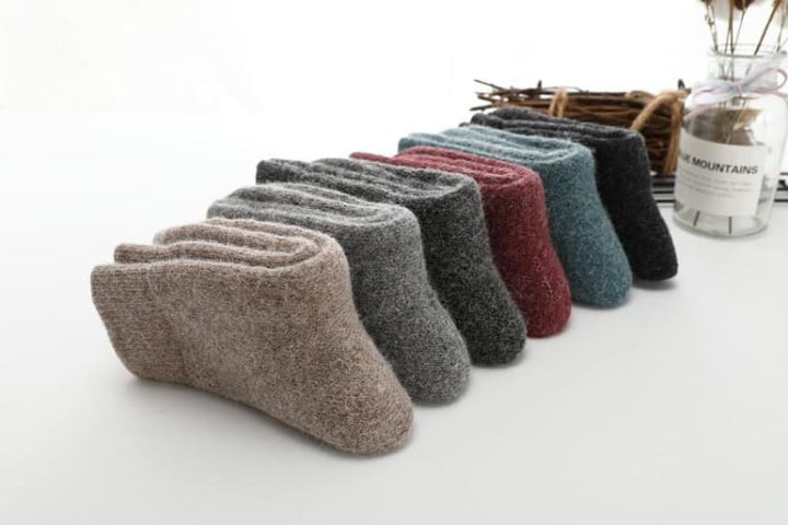 Paire de Chaussettes en Laine - Femme - Décorations