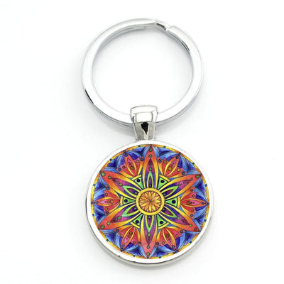 Porte-clés Mandala - Prisme - Décorations