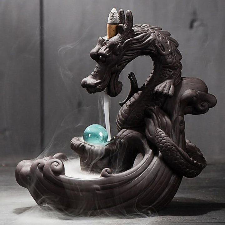 Porte Encens ’Dragon Sacré’ - Décoration