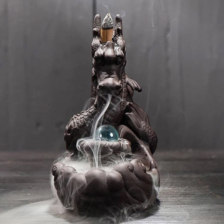 Porte Encens ’Dragon Sacré’ - Décoration
