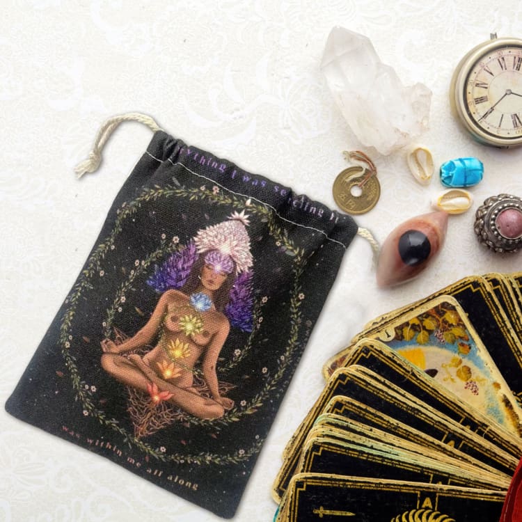 Sac de Cartes de Tarot ’Mère Nature’