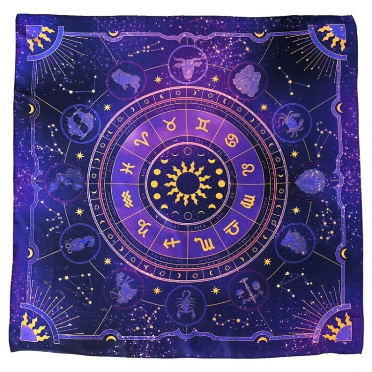 Tapis de divination - Violet Abyssale