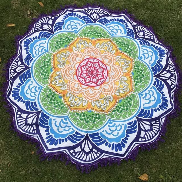 Tapis de plage Zen Mandala