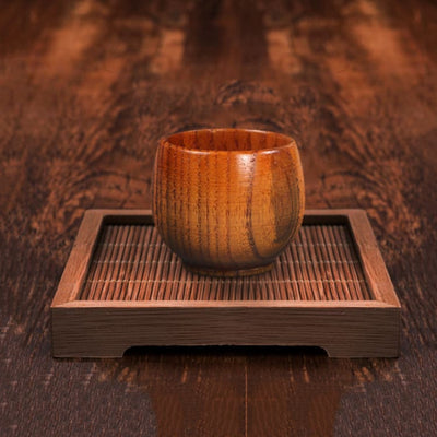 Tasse de thé en bois d’épicéa