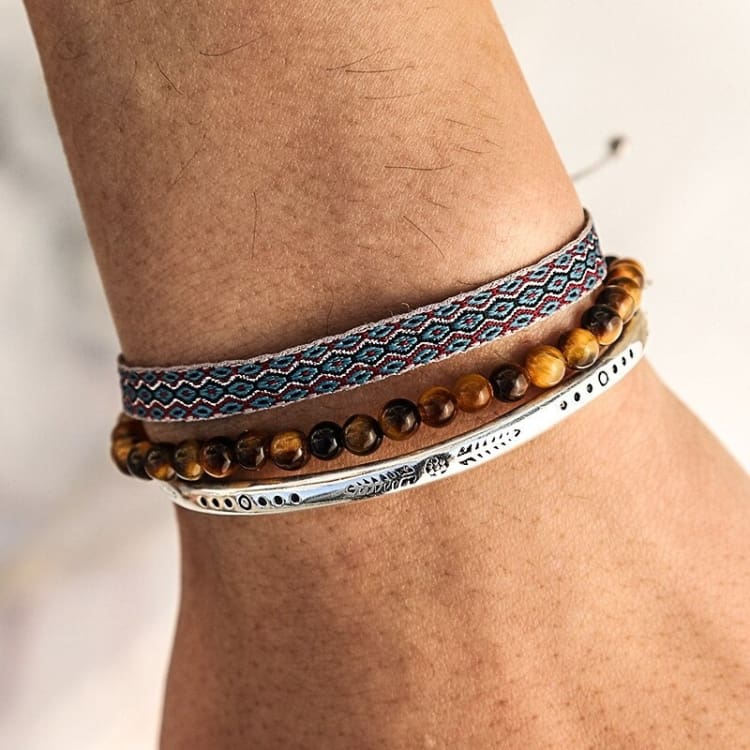 Trio de bracelets de la Terre